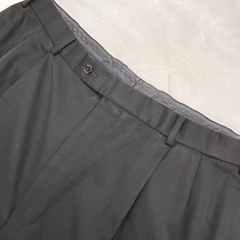 Brooks Brothers Men's Black Wool Pants 40W/32L
